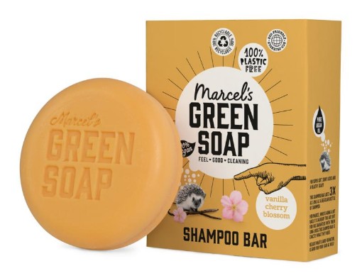 afbeelding van Shampoo bar vanilla & cherry