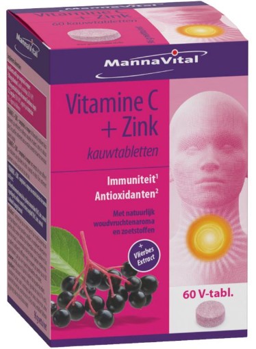 afbeelding van Vitamine C plus zink