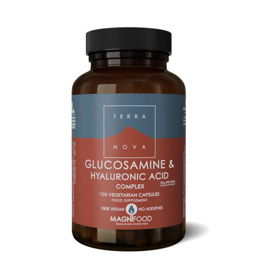afbeelding van Glucosamine & hyaluronic acid complex