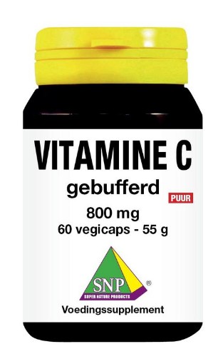 afbeelding van vit c 800mg gebufferd puur