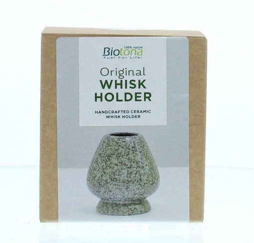 afbeelding van Biotona whisk holder grey&gree