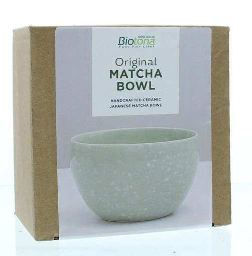 afbeelding van Biotona matcha bowl green