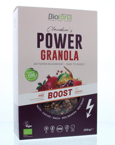 afbeelding van Biotona power granola boost