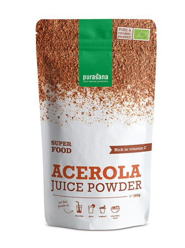 afbeelding van acerola powder bio/vegan