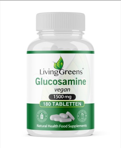 Verslaggever Bijzettafeltje kamp Livinggreens glucosamine 1500 vegan 180tb kopen? | Bioflora Health Products