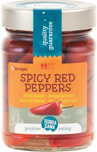 afbeelding van Rode pepers spicy