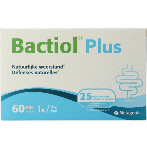 afbeelding van bactiol plus nf 60 cap blister