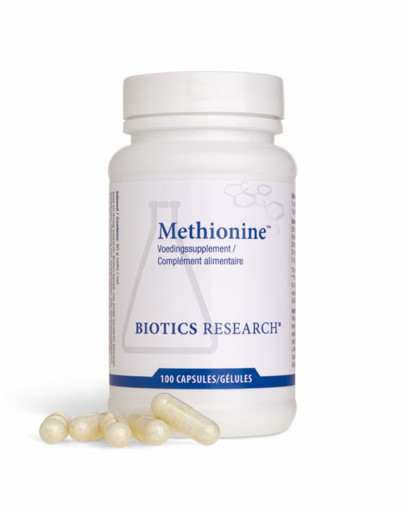 afbeelding van methionine 200mg Biotics