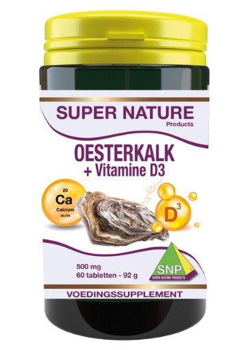 afbeelding van Oesterkalk vitamine D3