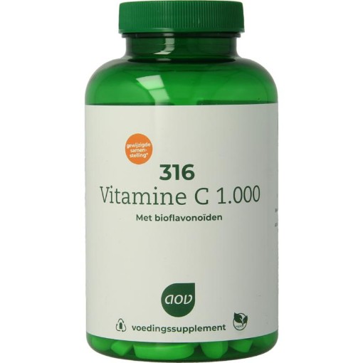 AOV 316 Vitamine C 1000 mg 180 tabletten afbeelding