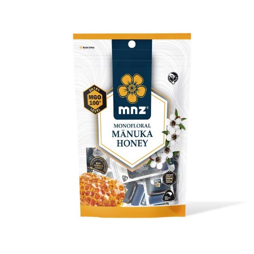 afbeelding van Manuka honing MGO 100+ snappak