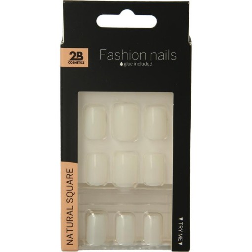 afbeelding van Nails natural square