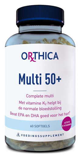 Afbeelding van multi 50+ 60 capsules orthica