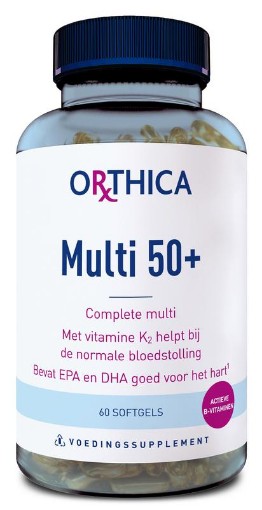 Afbeelding van multi 50+ 60 capsules orthica