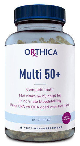 Afbeelding van multi 50+ 120 capsules orthica