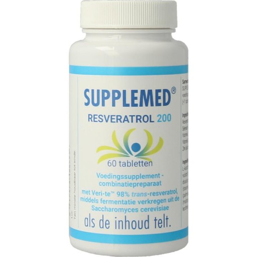 afbeelding van Supplemed resveratrol 200