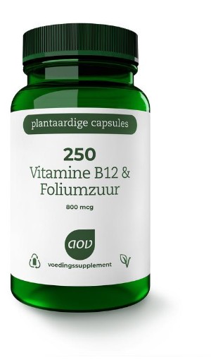 afbeelding van 250 vit b12 & foliumzuur AOV