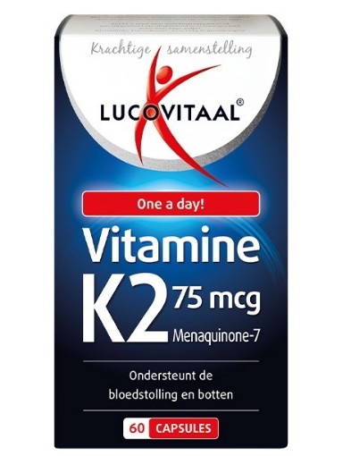 afbeelding van Lucovitaal vit k2 75mcg pk