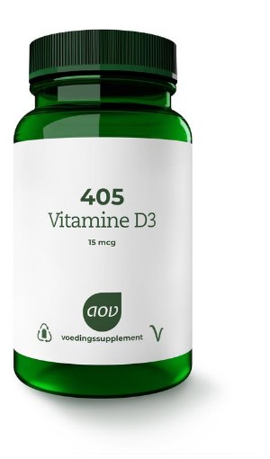 afbeelding van 405 vitamine d3 15mcg AOV