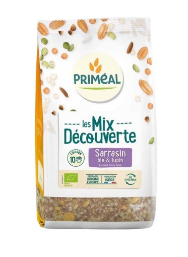 afbeelding van Granenmix tarwe boekweit pompoen bio
