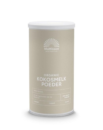 afbeelding van Kokosmelk poeder bio