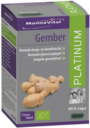 afbeelding van gember bio platinum chi