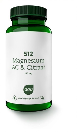 afbeelding van 512 Magnesium AC & citraat 150 mg