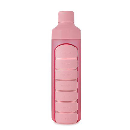 afbeelding van Bottle week roze 7-vaks