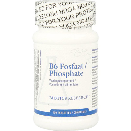 Trouwens Ontleden partij B6 Fosfaat van Biotics kopen? | Bioflora Health Products