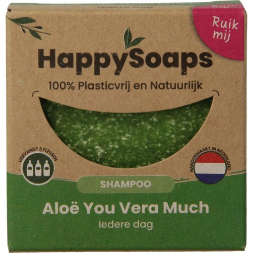 afbeelding van Shampoo bar aloe you vera much