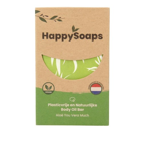 afbeelding van Body oil bar aloe you vera much