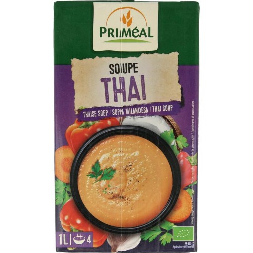 afbeelding van thaise soep bio