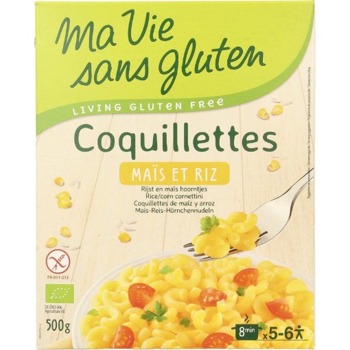 afbeelding van macaroni v mais & rijst gv bio