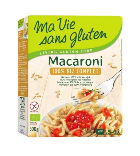 afbeelding van macaroni v volk rijst gv bio
