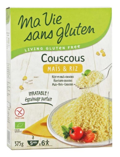 afbeelding van couscous v mais & rijst gv bio