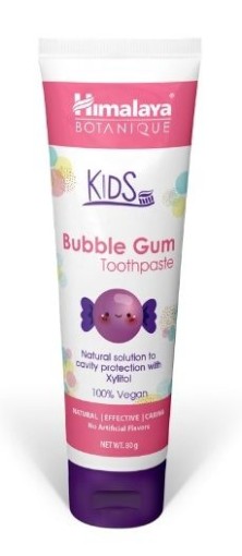 afbeelding van Botanique kids tandpasta bubble gum