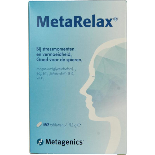 Afbeelding van Metarelax Metagenics 90 tabletten