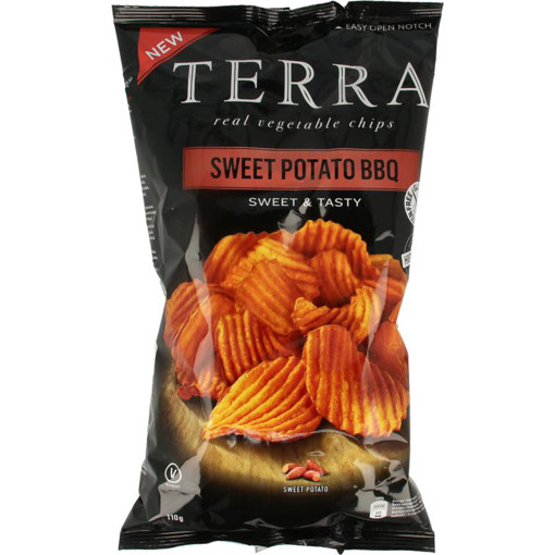 afbeelding van Chips sweet potato bbq