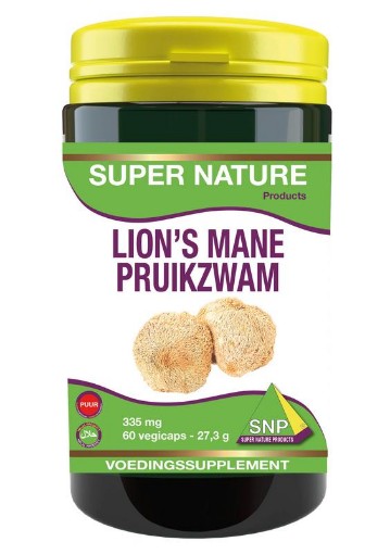 afbeelding van lions mane pruikzwam puur SNP