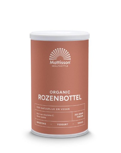 afbeelding van rozenbottel poeder biologisch