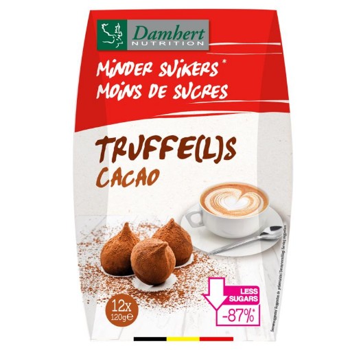 afbeelding van Damhert truffels minder suiker