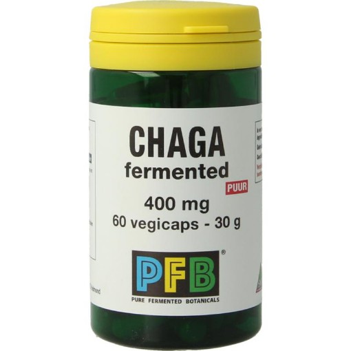 afbeelding van Chaga fermented 400 mg puur