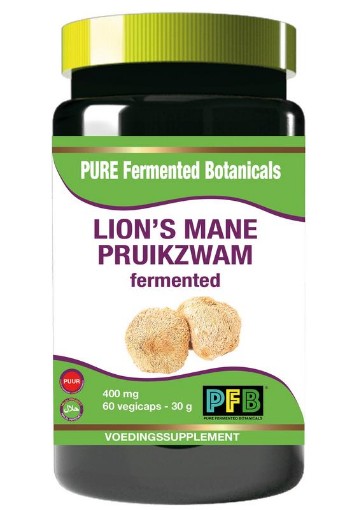 afbeelding van lions mane ferment 400mg puur