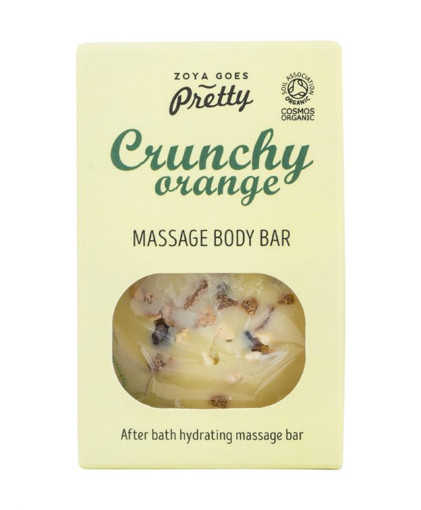 afbeelding van Massage body bar crunchy orange