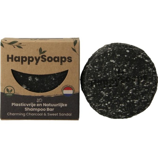 afbeelding van happy shamp bar happy panda
