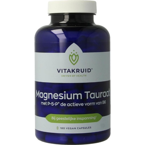 afbeelding van magnesium tauraat p-5-p Vitakruid	