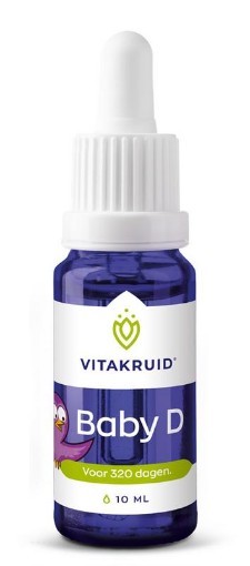 afbeelding van vitamine d baby druppels vitak