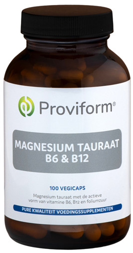 afbeelding van Magnesium tauraat B6 & B12