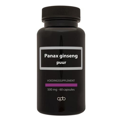 afbeelding van Panax ginseng 500 mg puur