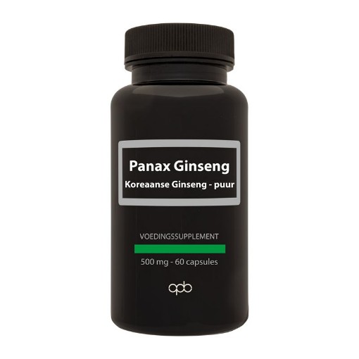 afbeelding van Panax ginseng 500 mg puur
